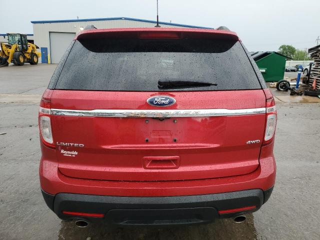  FORD EXPLORER 2012 Czerwony