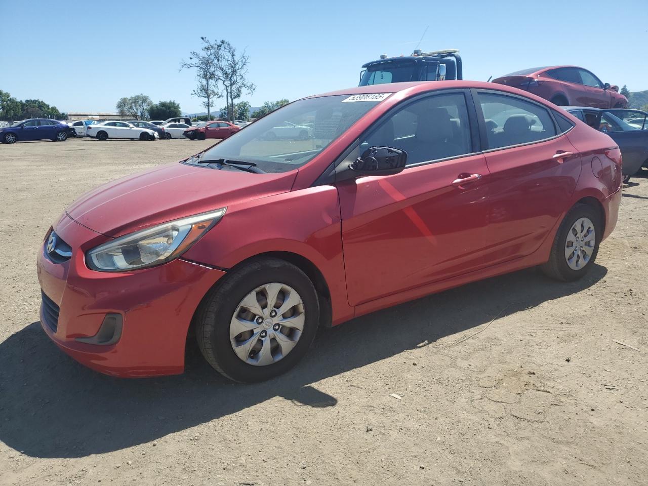 2017 Hyundai Accent Se en Venta en San Martin, CA - Minor Dent/Scratches