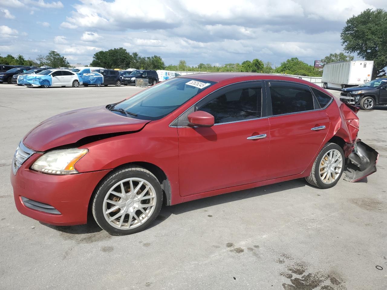 2013 Nissan Sentra S იყიდება Orlando-ში, FL - All Over