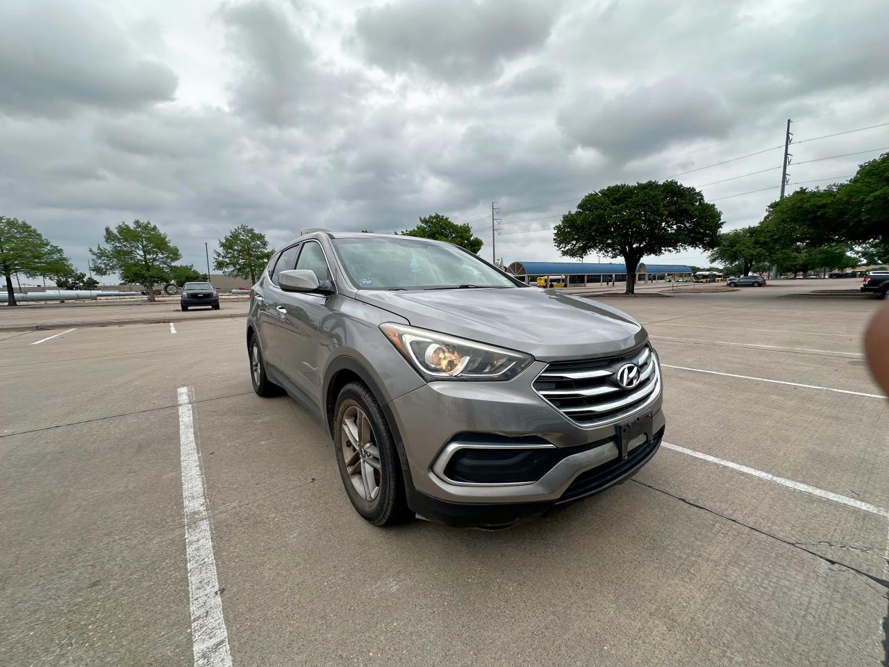 2018 Hyundai Santa Fe Sport продається в Grand Prairie, TX - Minor Dent/Scratches
