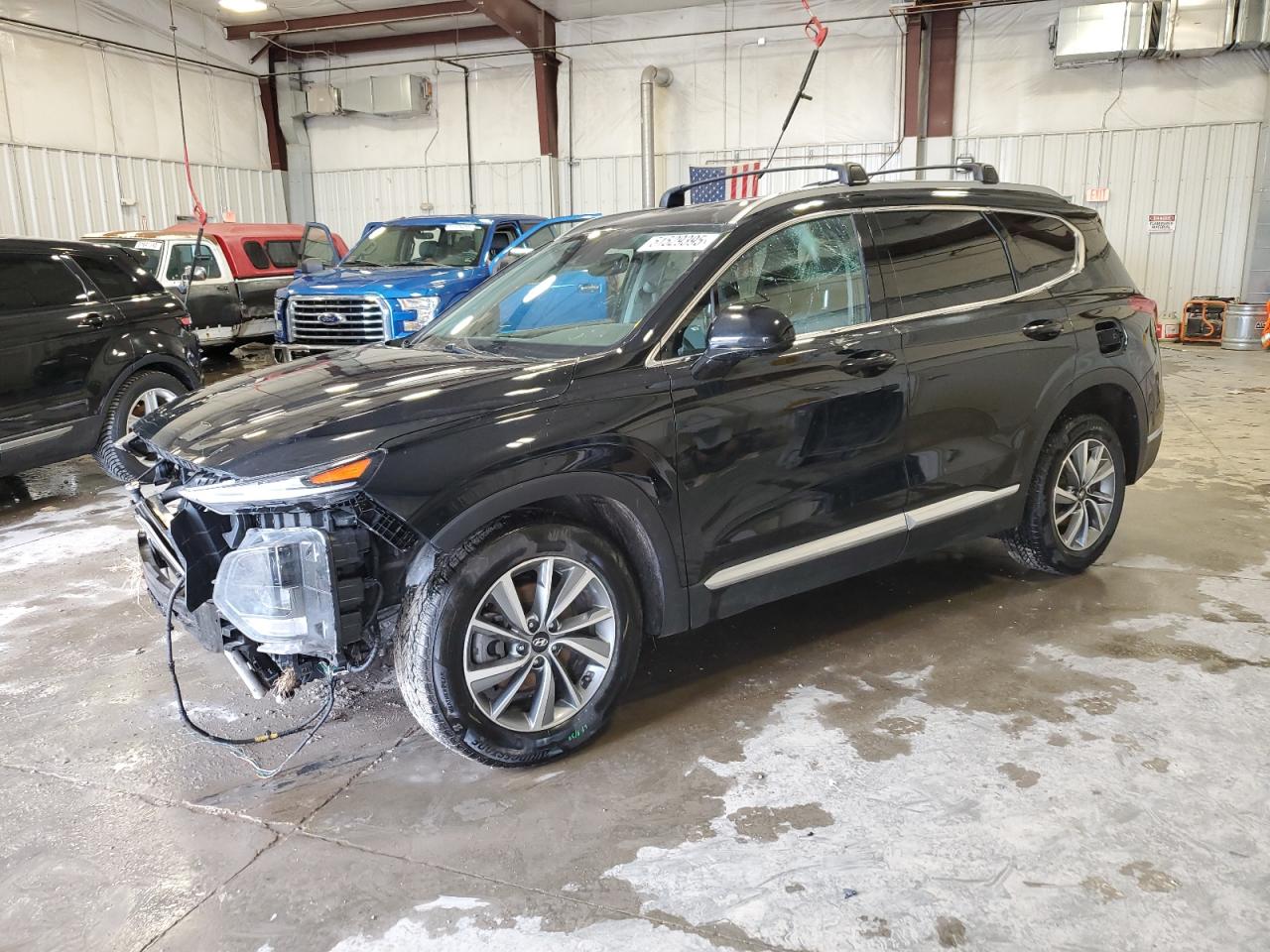 2020 Hyundai Santa Fe Sel للبيع في Franklin، WI - All Over