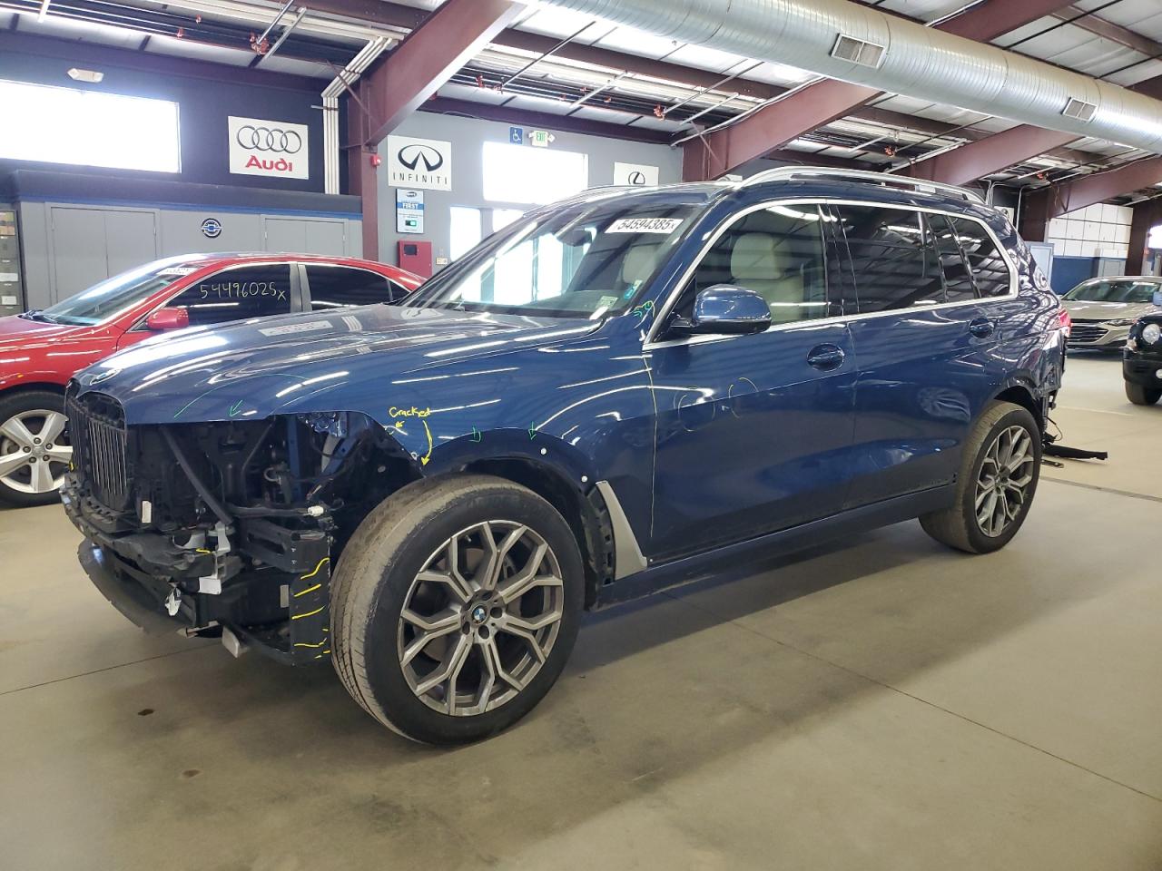 2021 Bmw X7 Xdrive40I for Sale in East Granby, CT - Front End