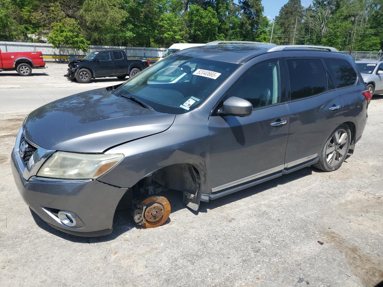 2016 Nissan Pathfinder S for Sale in Greenwell Springs, LA - Front End
