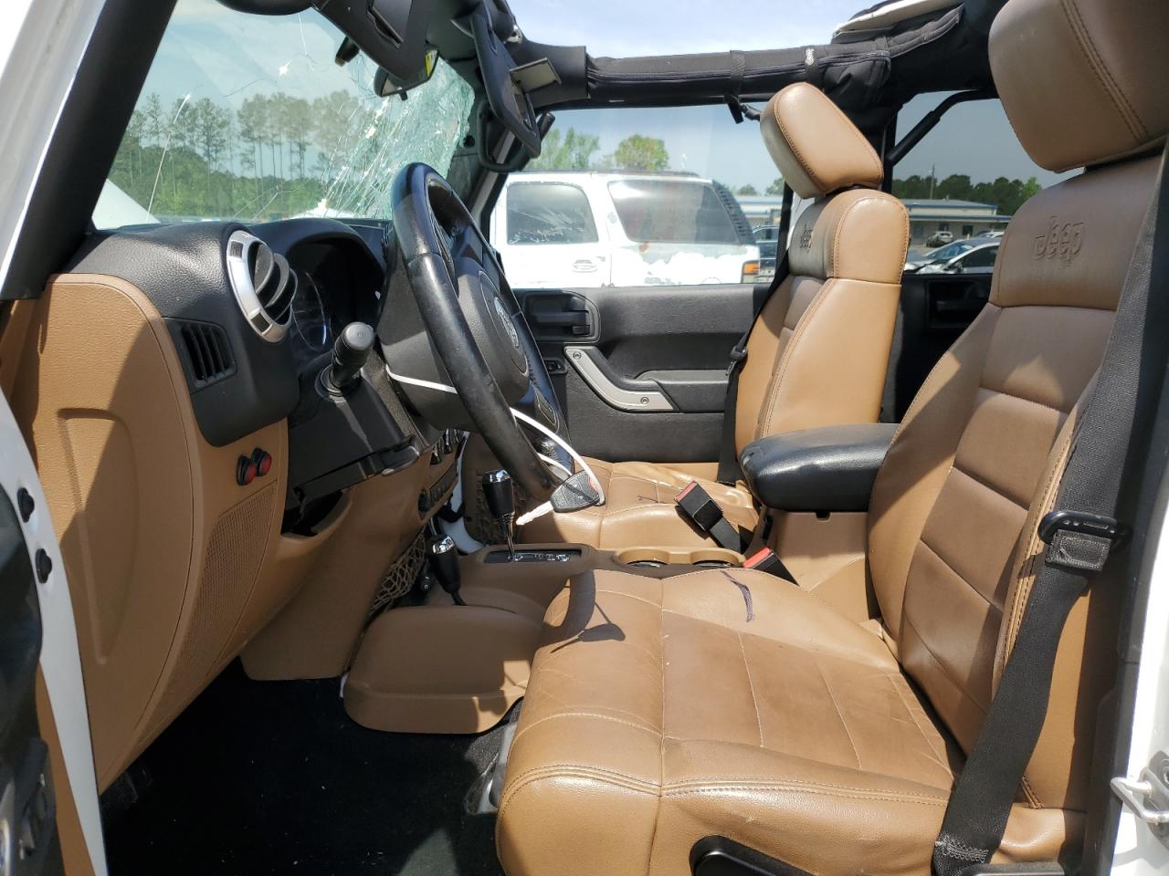 2012 Jeep Wrangler Unlimited Sahara VIN: 1C4BJWEG2CL158051 Lot: 53122995