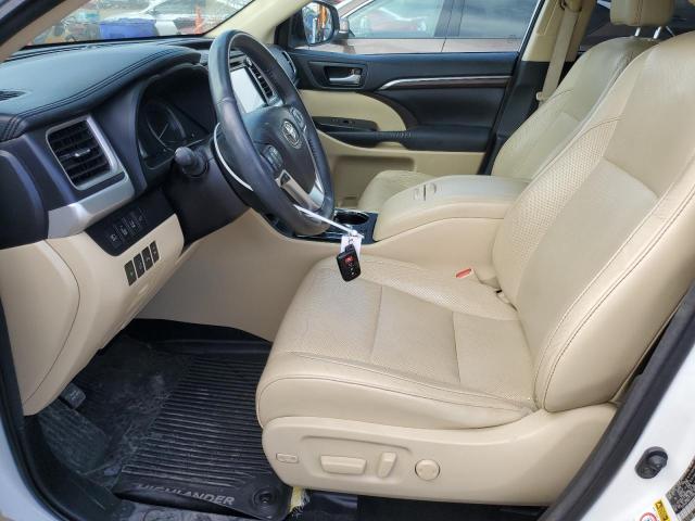  TOYOTA HIGHLANDER 2015 Білий