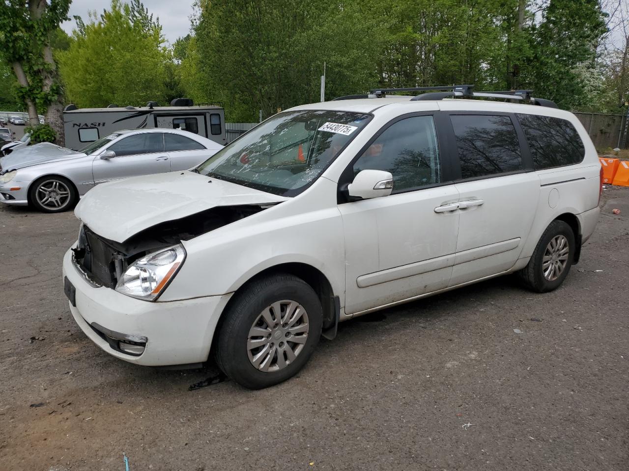 2014 Kia Sedona Lx VIN: KNDMG4C73E6565828 Lot: 54430775