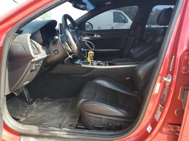  KIA STINGER 2018 Красный