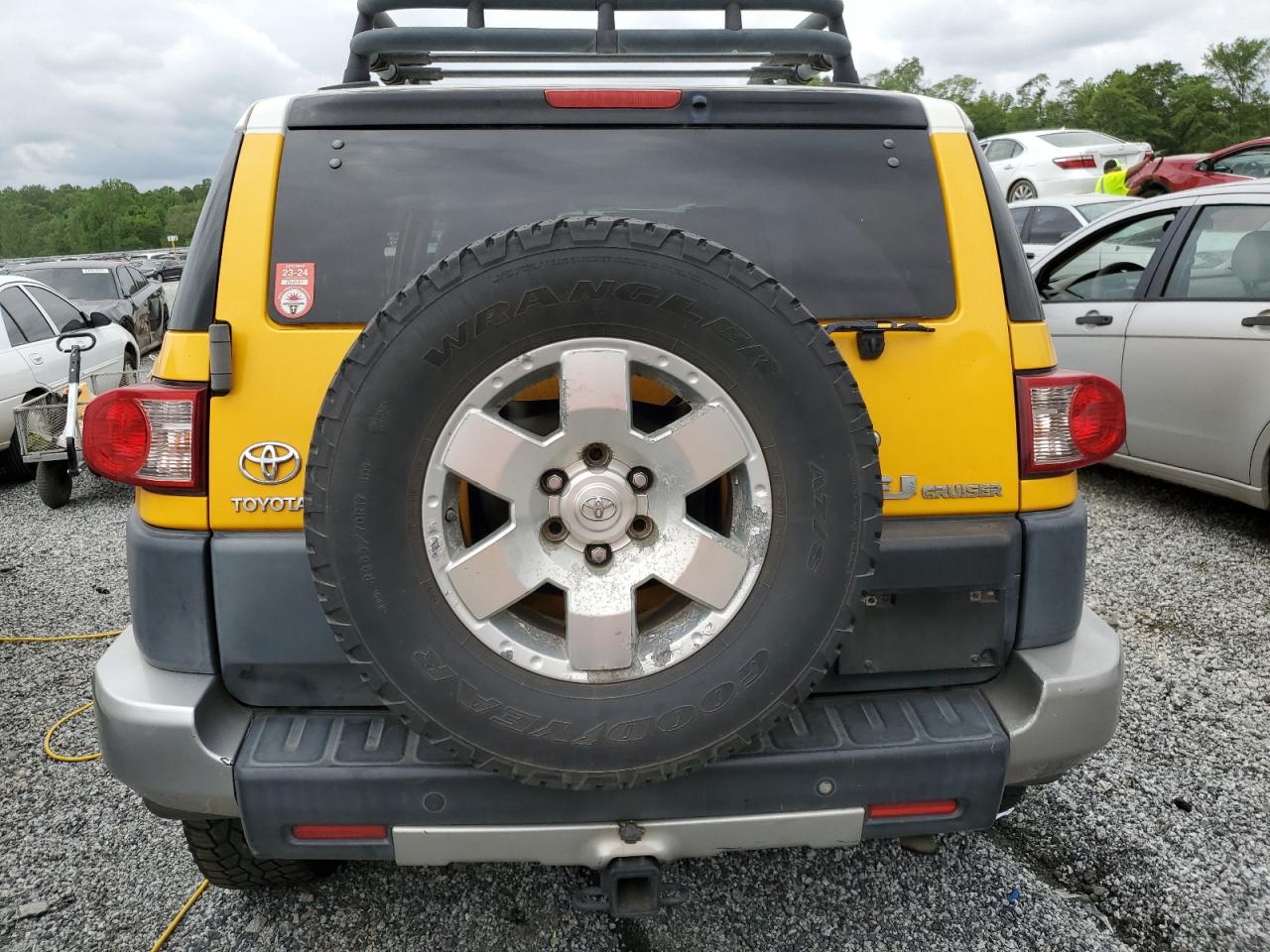 2007 Toyota Fj Cruiser VIN: JTEBU11F070050554 Lot: 54902915