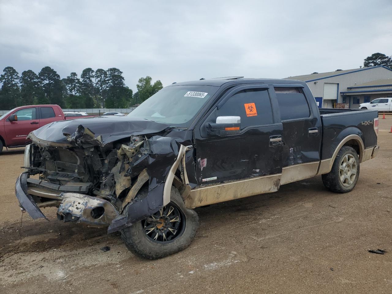 2013 Ford F150 Supercrew იყიდება Longview-ში, TX - Front End