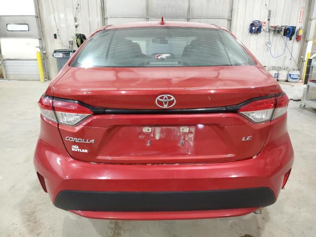  TOYOTA COROLLA 2020 Czerwony
