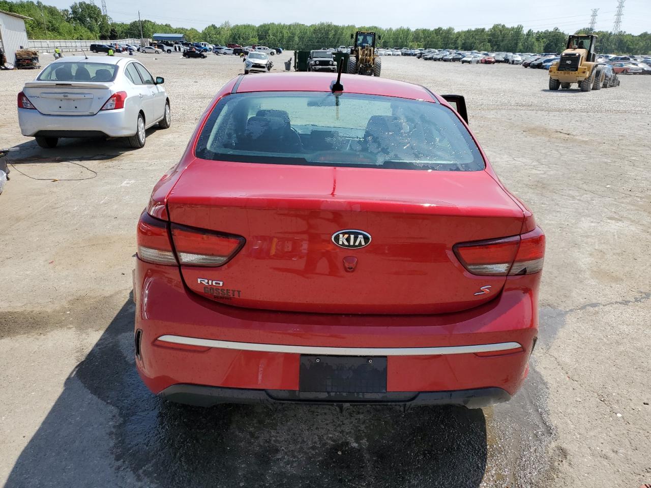 2021 Kia Rio Lx VIN: 3KPA24AD1ME378395 Lot: 53445695
