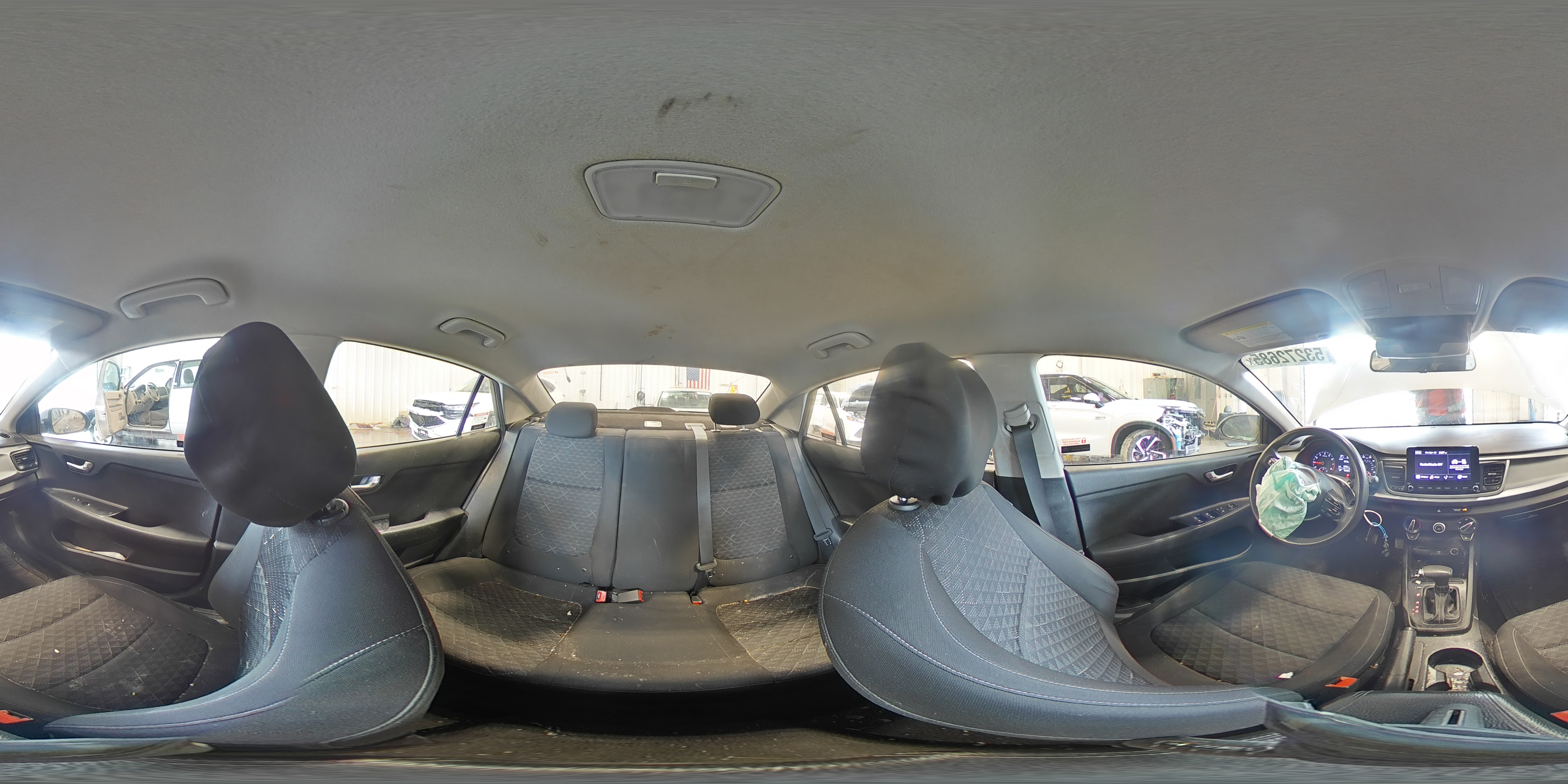 2021 Kia Rio Lx VIN: 3KPA24AD4ME393022 Lot: 53272685