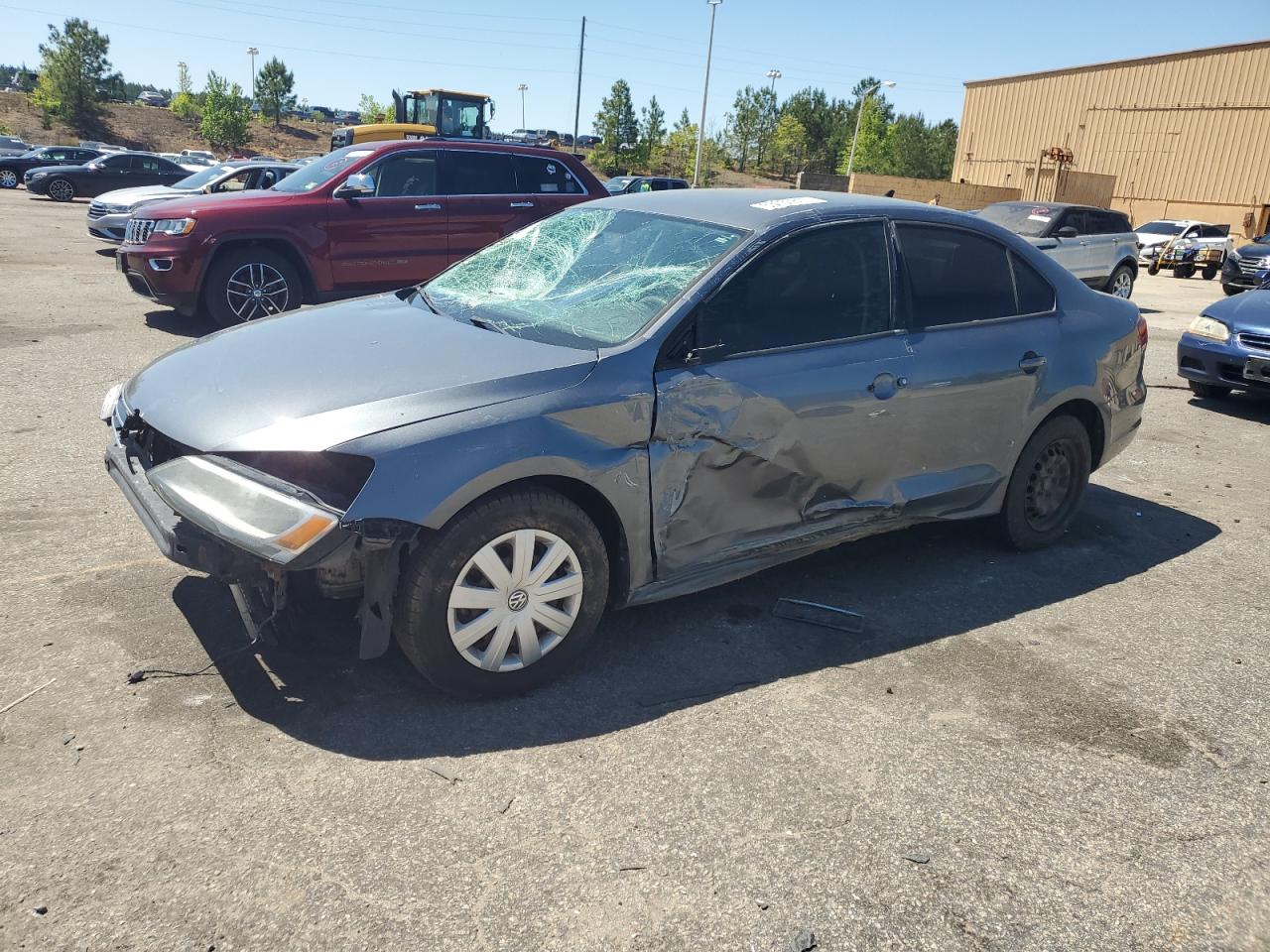 2016 Volkswagen Jetta S продається в Gaston, SC - Front End