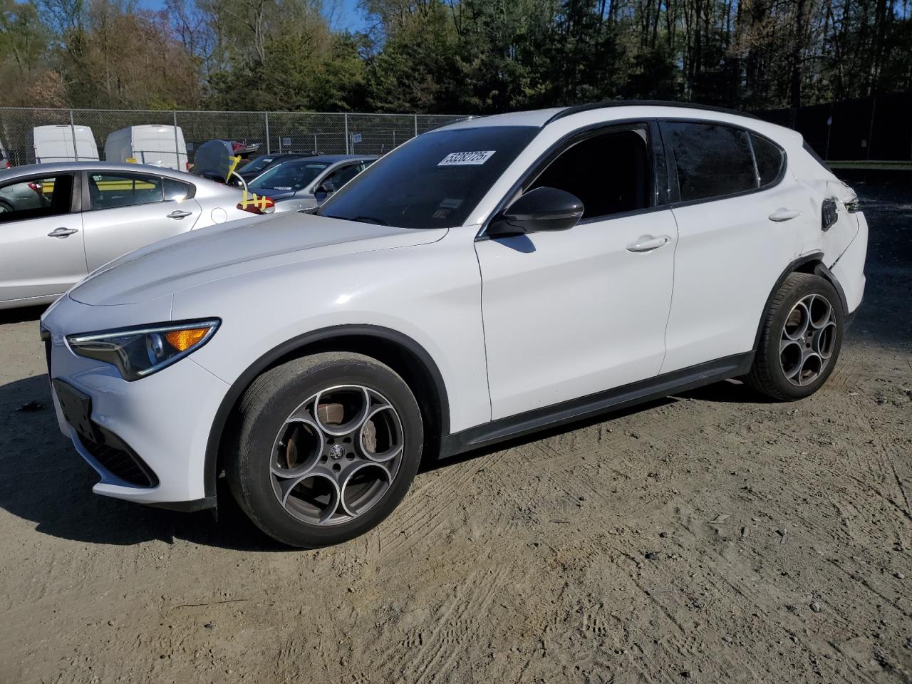 2021 Alfa Romeo Stelvio Sport en Venta en Waldorf, MD - Rear End