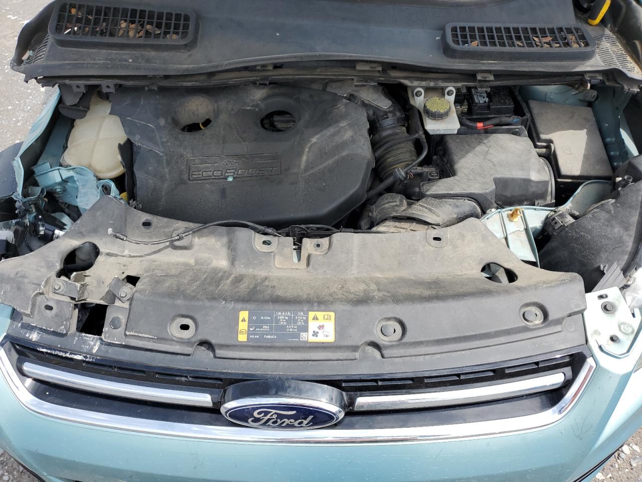2013 Ford Escape Titanium VIN: 1FMCU0J92DUA51900 Lot: 54594015