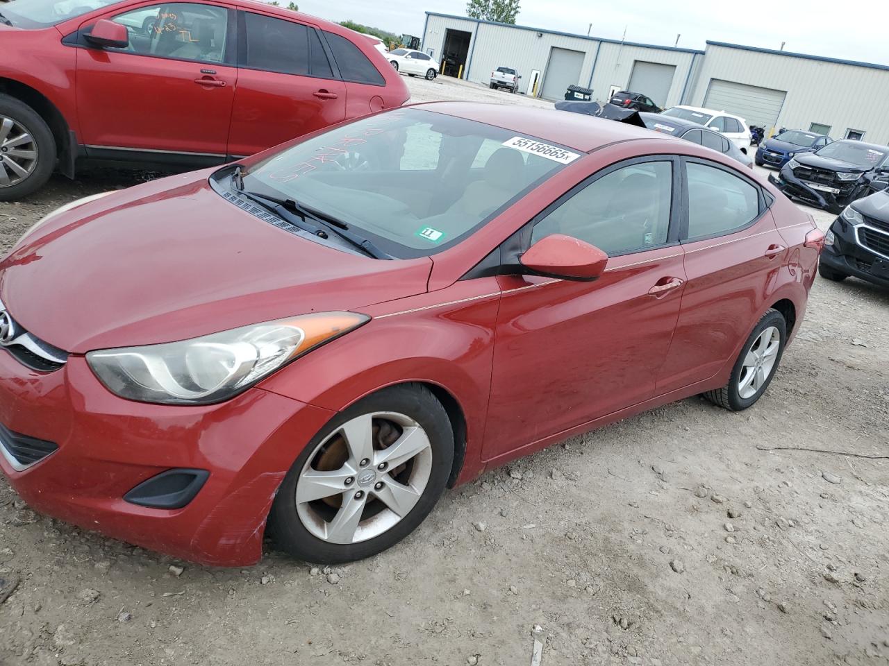 2011 Hyundai Elantra Gls na sprzedaż w Kansas City, KS - Mechanical