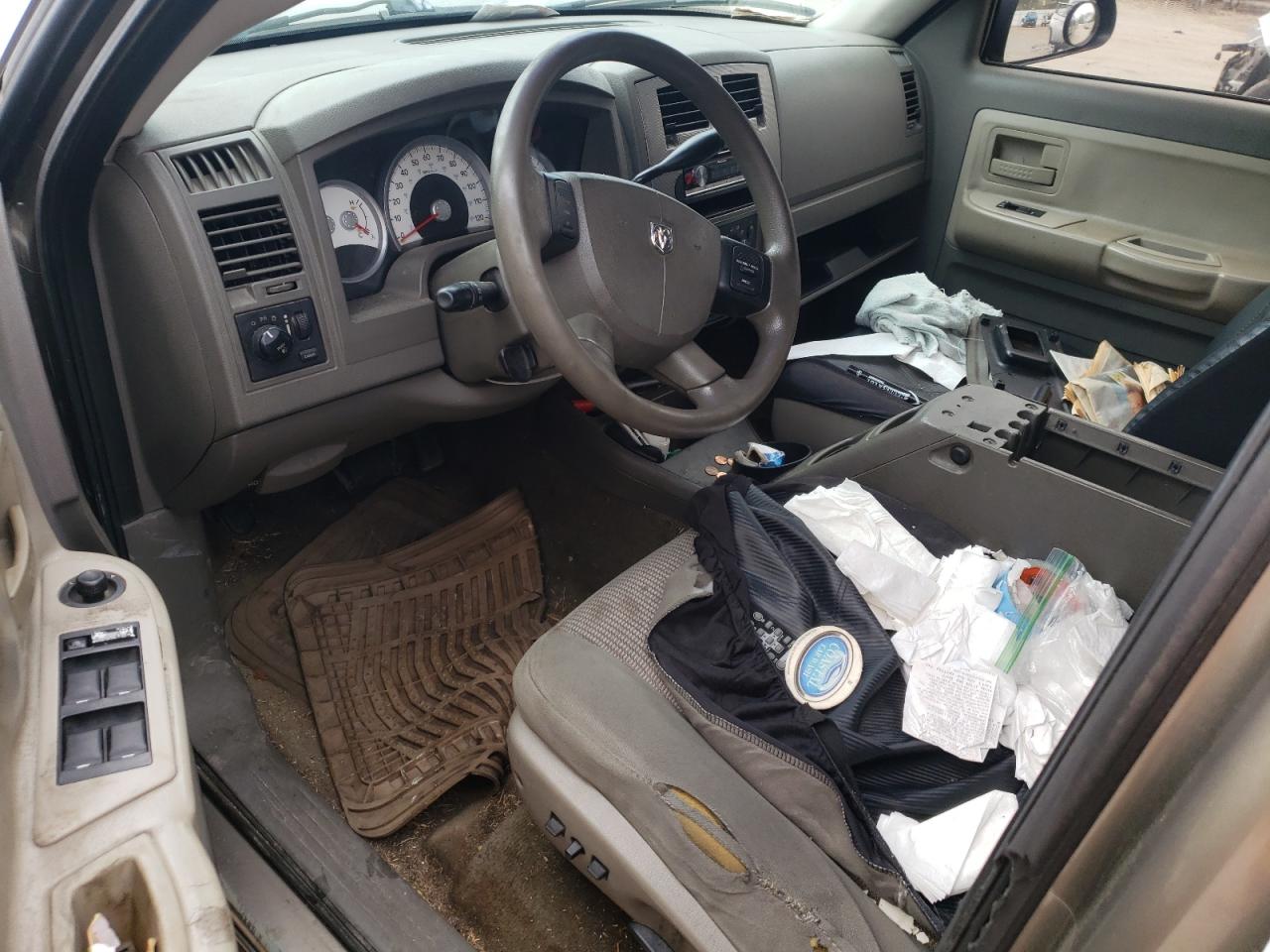 2007 Dodge Dakota Quad Slt VIN: 1D7HE48K67S136977 Lot: 50783235