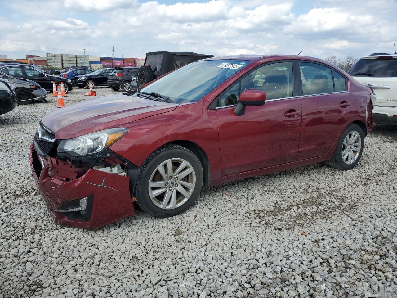 2015 Subaru Impreza Premium იყიდება Columbus-ში, OH - Front End