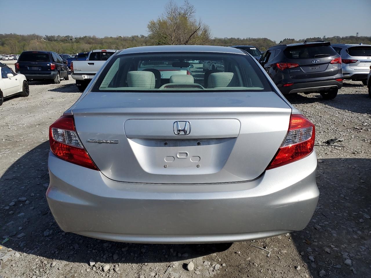 2012 Honda Civic Ex VIN: 19XFB2F89CE050517 Lot: 53369625