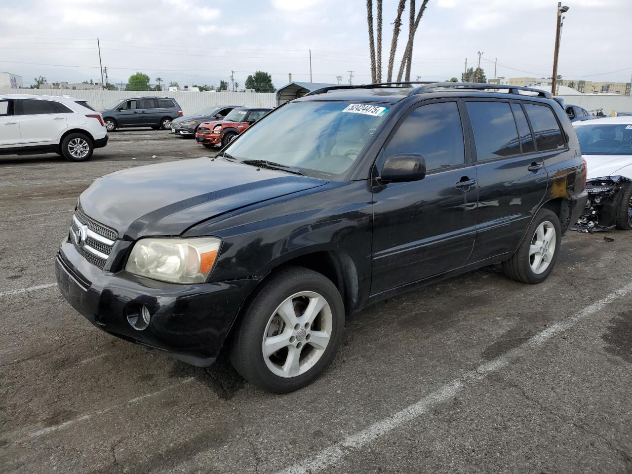 2006 Toyota Highlander Hybrid zu verkaufen in Van Nuys, CA - Front End