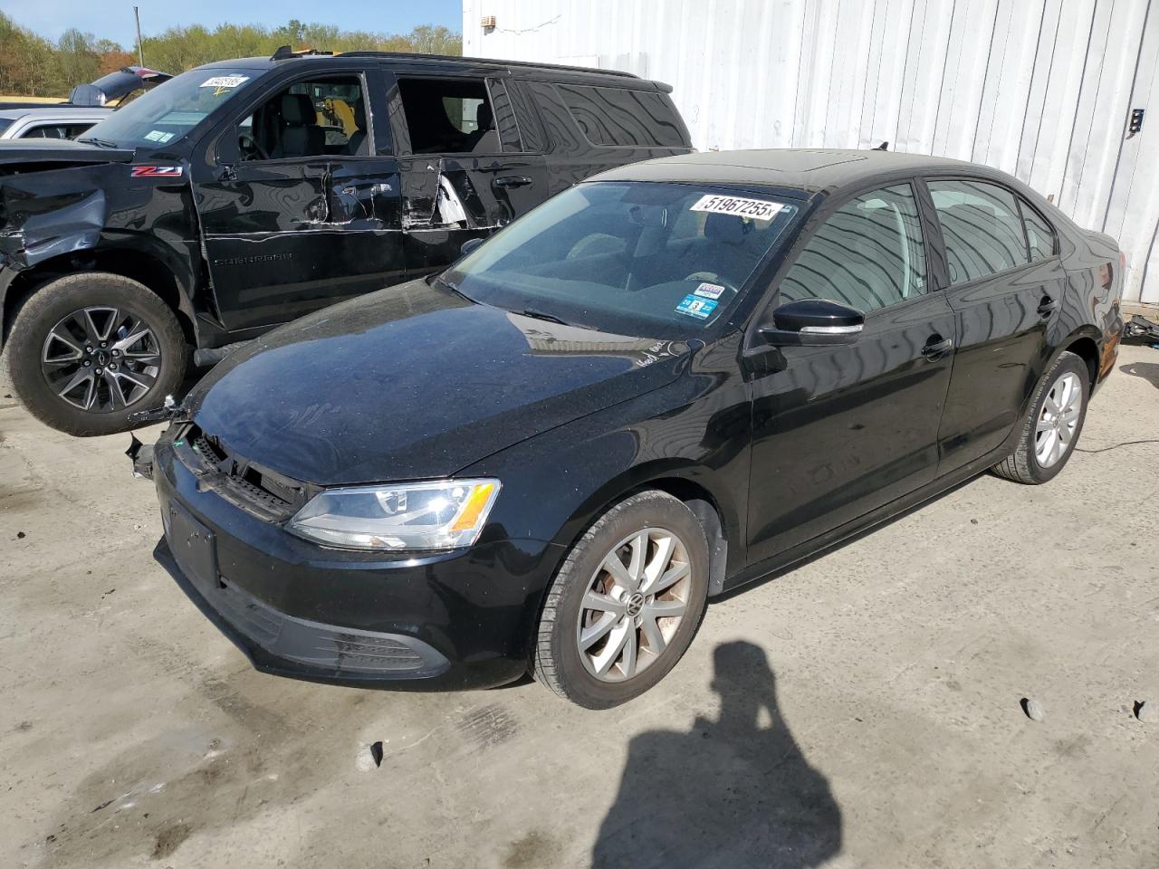 2011 Volkswagen Jetta Se for Sale in Windsor, NJ - Front End