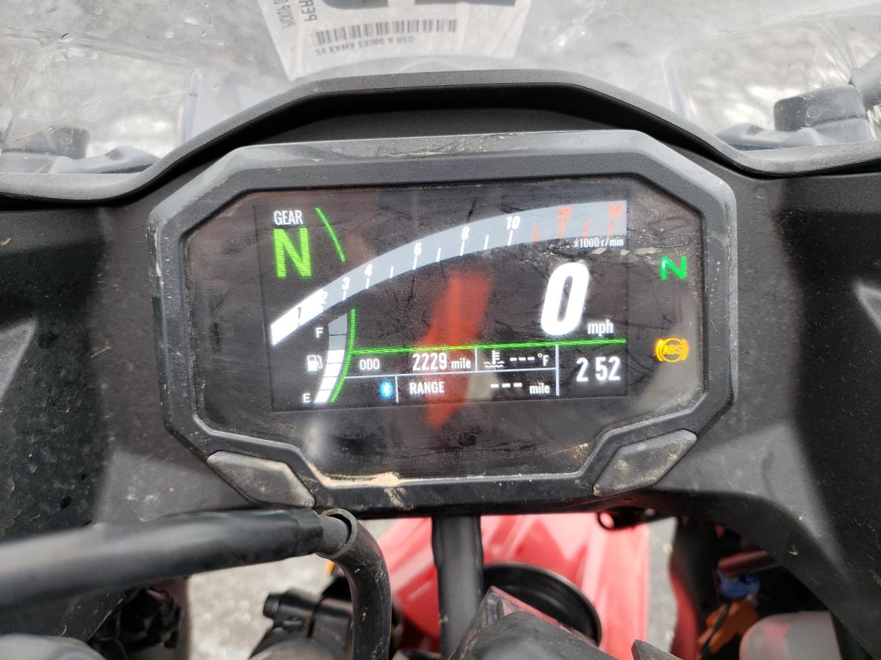 2024 Kawasaki Ex500 A VIN: ML5EXGJ12RDA25048 Lot: 52901695