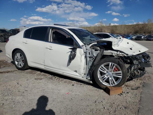  INFINITI G37 2013 White