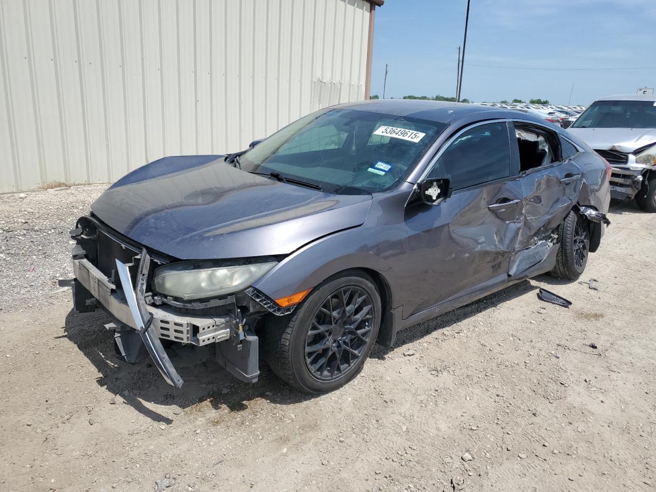 2016 Honda Civic Lx продається в Temple, TX - Side