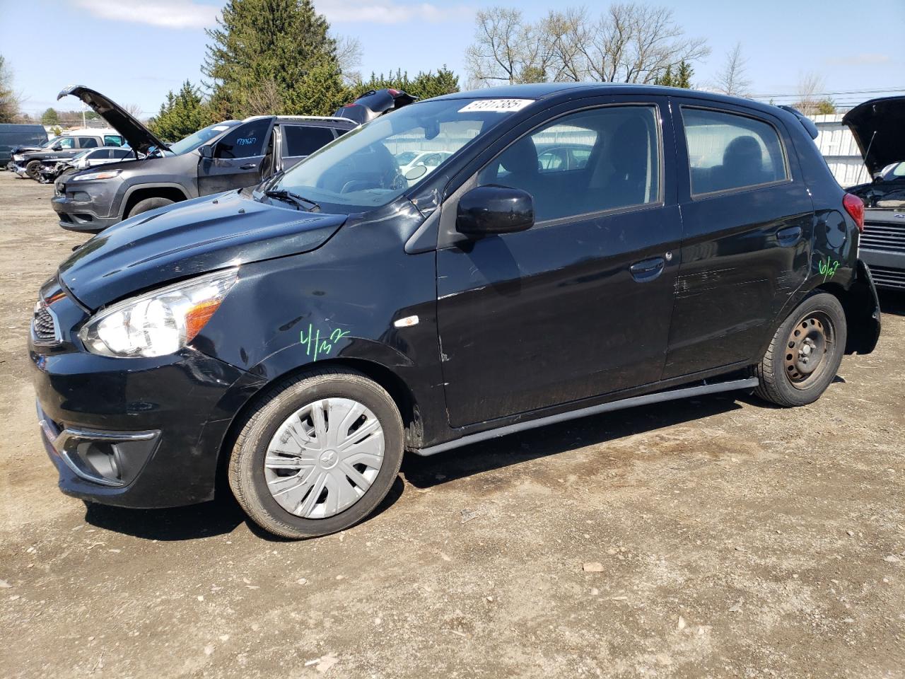 2020 Mitsubishi Mirage Es იყიდება Finksburg-ში, MD - Rear End