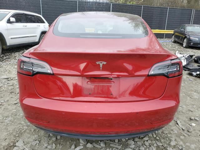  TESLA MODEL 3 2018 Червоний