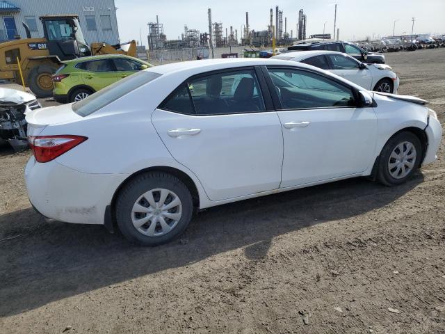  TOYOTA COROLLA 2016 Белый