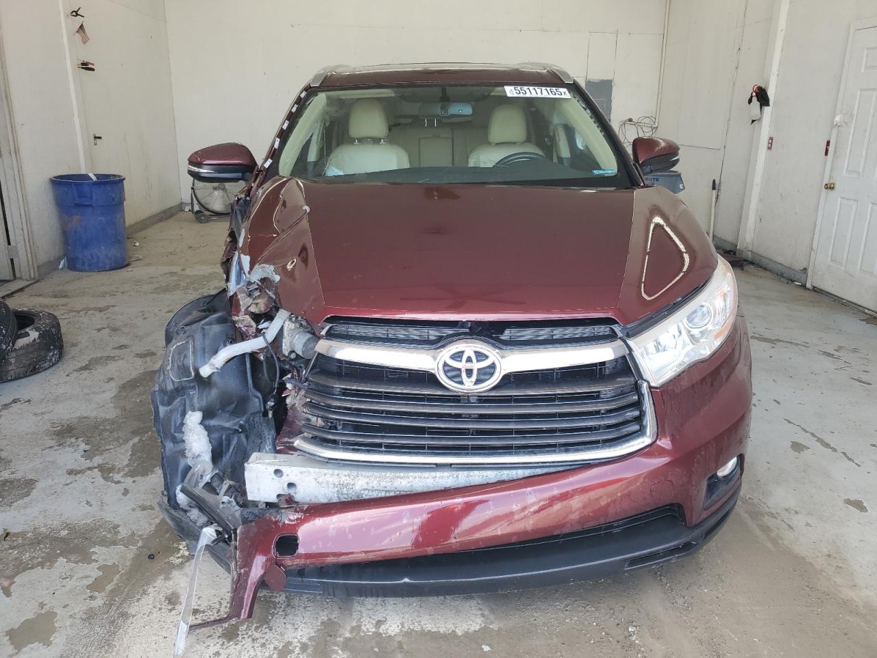 5TDJKRFH9GS331165 TOYOTA HIGHLANDER 2016