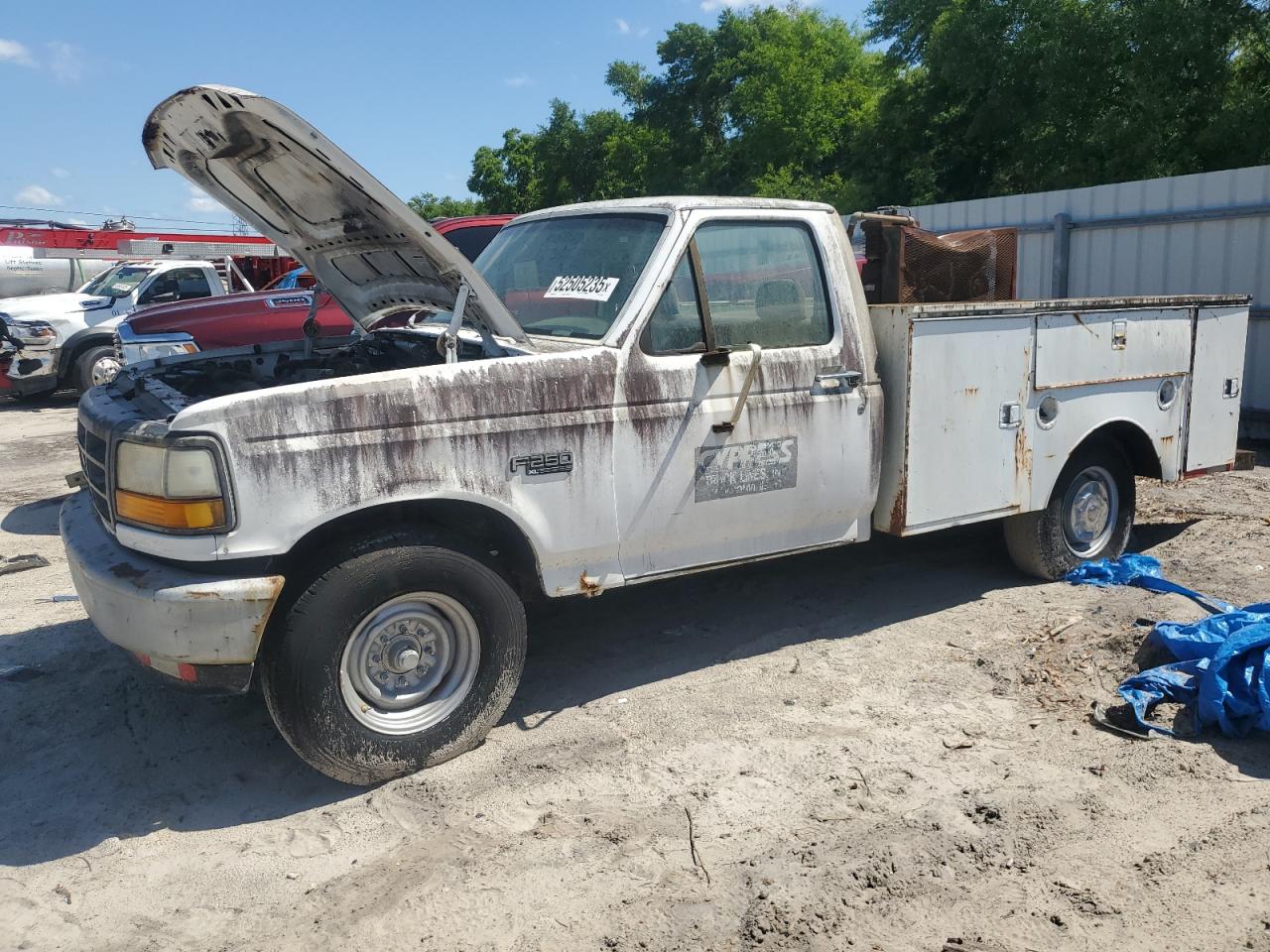 1995 Ford F250 იყიდება Jacksonville-ში, FL - Mechanical