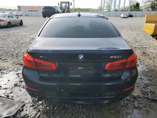  BMW 5 SERIES 2018 Blue