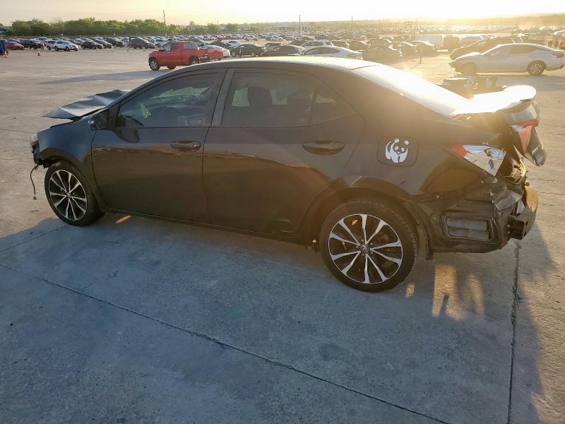  TOYOTA COROLLA 2017 Black