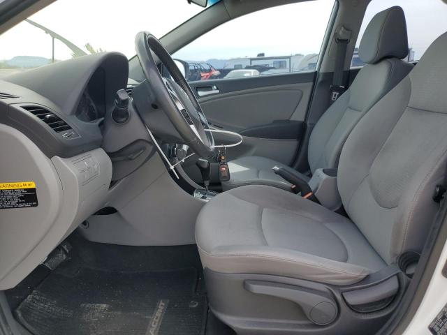  HYUNDAI ACCENT 2015 Білий