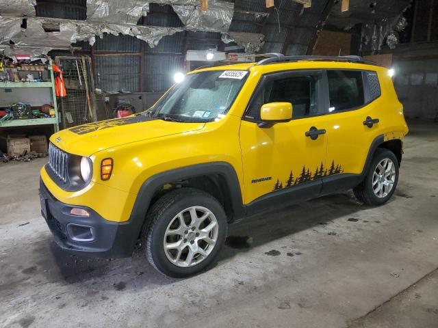  JEEP RENEGADE 2018 Żółty