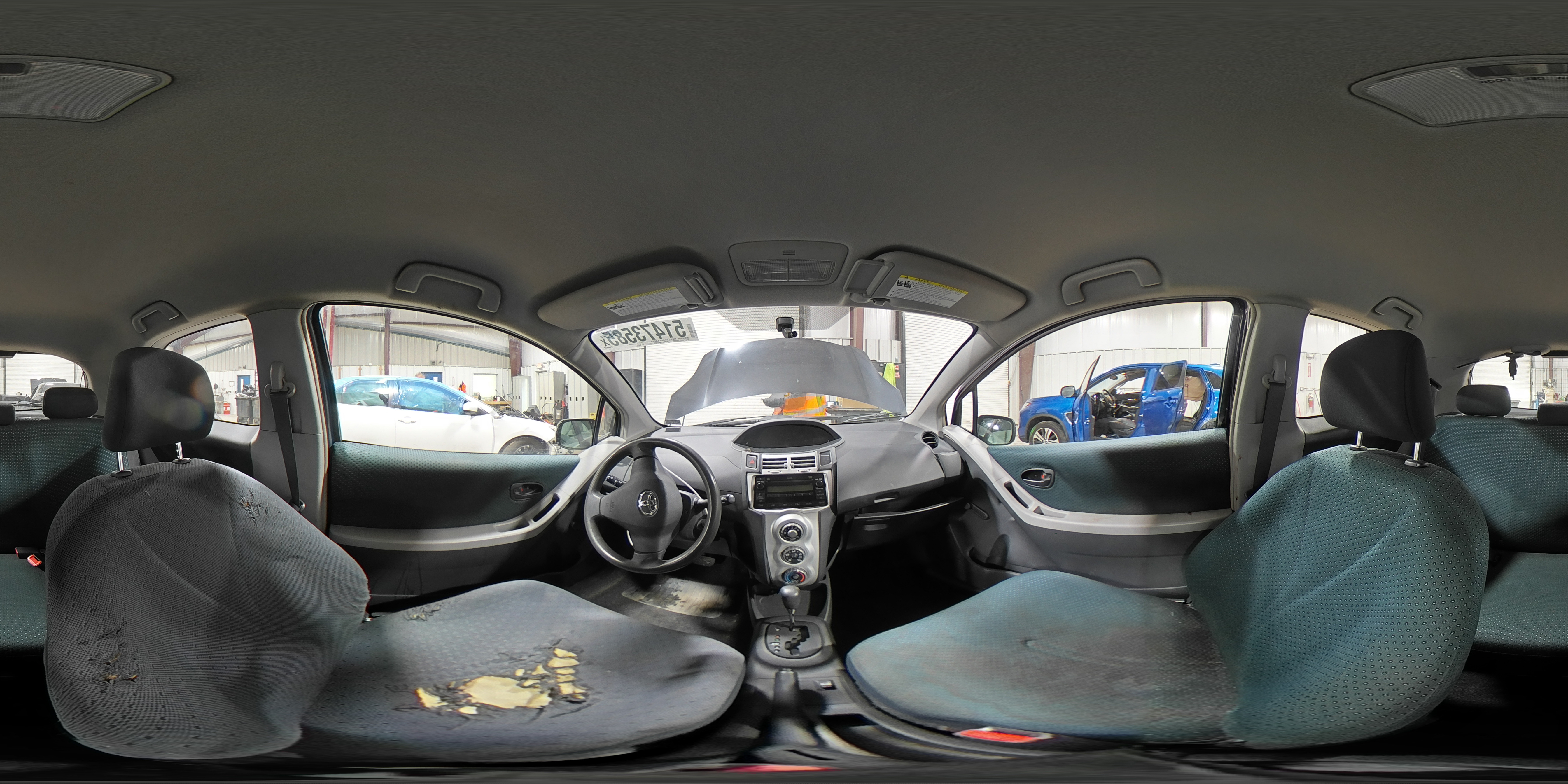 2008 Toyota Yaris VIN: JTDJT923185154206 Lot: 62456895