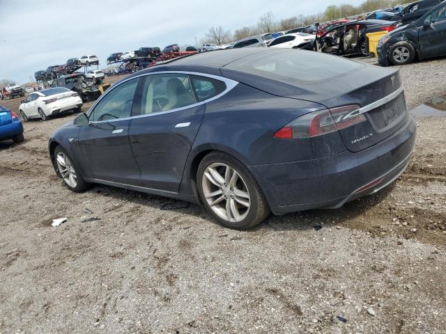  TESLA MODEL S 2014 Синий