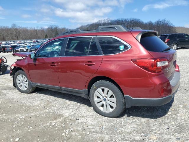  SUBARU OUTBACK 2015 Burgundy