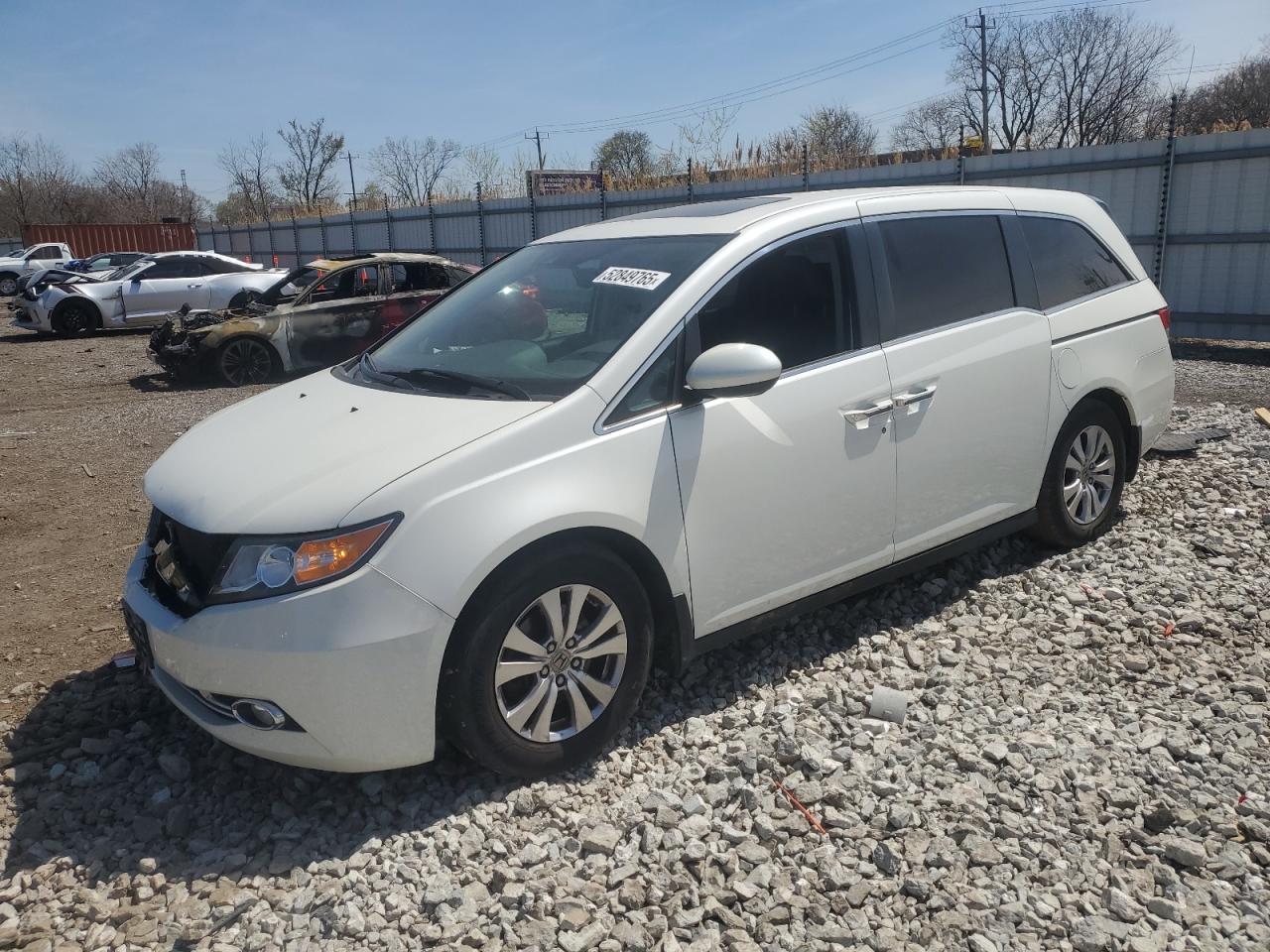 2014 Honda Odyssey Exl zu verkaufen in Chicago Heights, IL - Front End