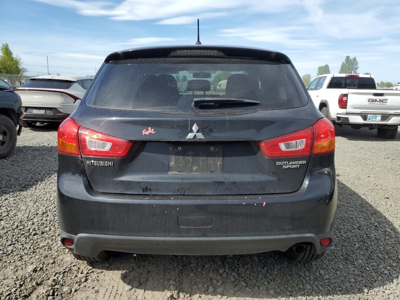 2016 Mitsubishi Outlander Sport Es VIN: JA4AP3AU0GZ044955 Lot: 54215045