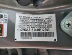 2008 Honda Civic Lx zu verkaufen in West Warren, MA - Rear End