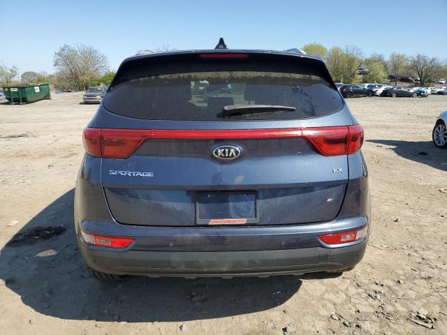 KIA SPORTAGE 2017 Синий