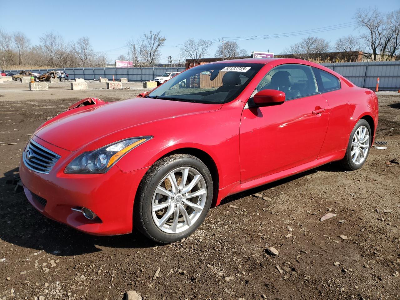 2013 Infiniti G37 იყიდება Chicago Heights-ში, IL - Front End
