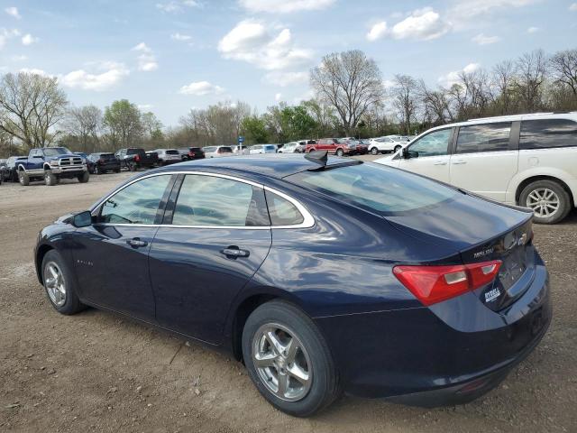  CHEVROLET MALIBU 2018 Blue