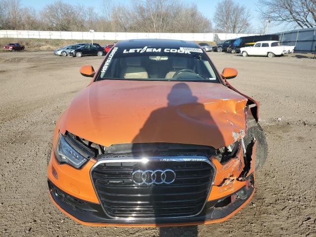  AUDI A6 2015 Оранжевый