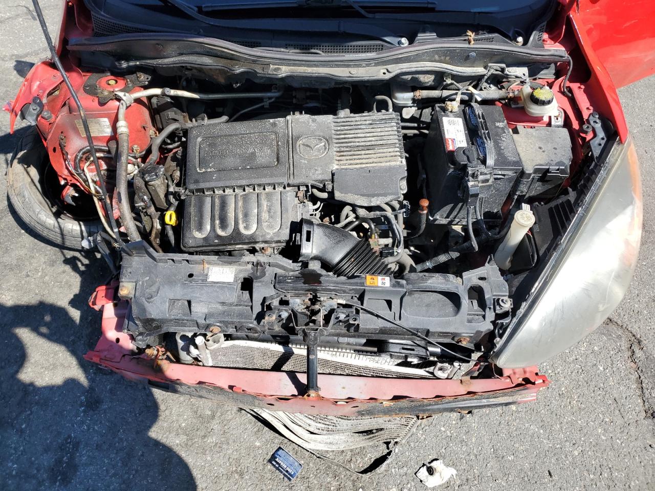 2012 Mazda Mazda2 VIN: JM1DE1KZ1C0143340 Lot: 51849405