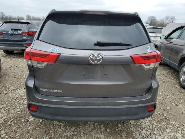  TOYOTA HIGHLANDER 2017 Szary