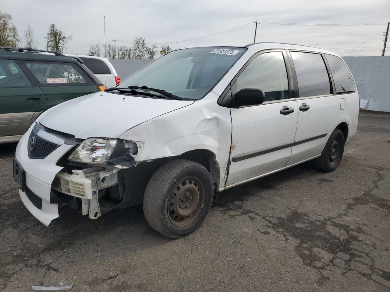 2003 Mazda Mpv Wagon للبيع في Portland، OR - Front End